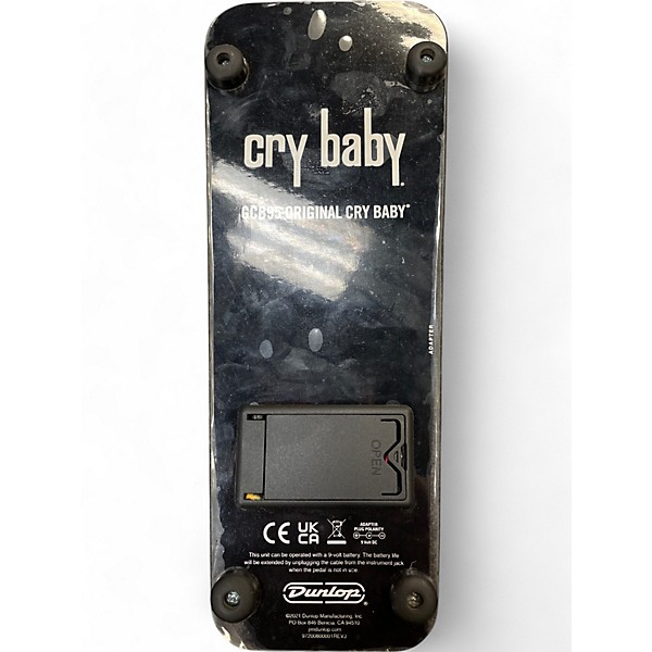 Used Dunlop Used Dunlop GCB95 Original Crybaby Wah Effect Pedal