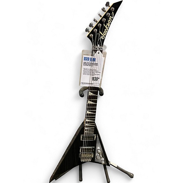 Used Jackson RR3 Randy Rhoads Black Solid Body Electric Guitar