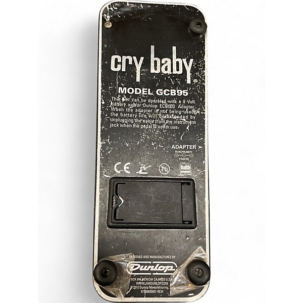 Used Dunlop Used Dunlop GCB95 Original Crybaby Wah Effect Pedal