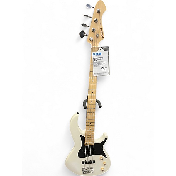 Used Aria RSB PRO II WHITE Electric Bass Guitar