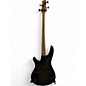 Used Ibanez SRX420 Black and Silver Electric Bass Guitar