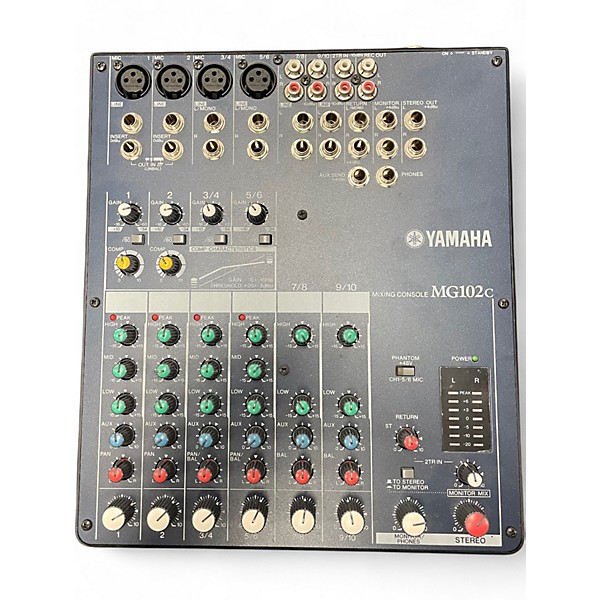 Used Yamaha MG102C Unpowered Mixer