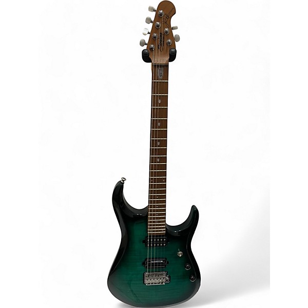 Used Sterling by Music Man Used Sterling by Music Man JP150 Emerald Green Solid Body Electric Guitar