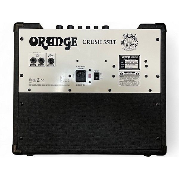 Used Orange Amplifiers Used Orange Amplifiers Crush 35RT Guitar Combo Amp