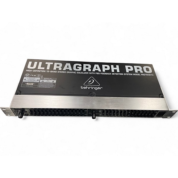 Used Behringer Used Behringer ultragraph pro fbq1502hd Equalizer