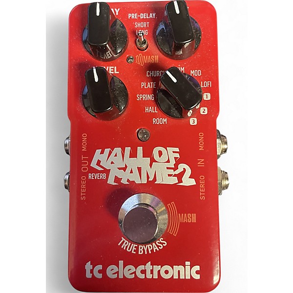 Used TC Electronic Used TC Electronic Hall Of Fame 2 Reverb Effect Pedal