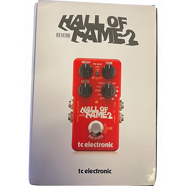 Used TC Electronic Used TC Electronic Hall Of Fame 2 Reverb Effect Pedal