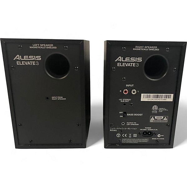 Used Alesis Used Alesis Elevate 3 Pair Powered Monitor