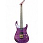 Used Jackson Used Jackson SL2Q Pro Series Soloist Purple Solid Body Electric Guitar thumbnail