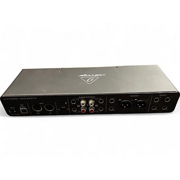 Used Behringer U-Phoria UMC404HD Audio Interface