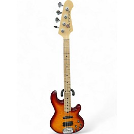 Used Lakland Used Lakland 44-02 Skyline Deluxe Cherry Sunburst Electric Bass Guitar