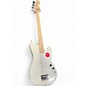 Used Squier Used Squier Bronco Arctic White Electric Bass Guitar thumbnail