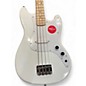 Used Squier Used Squier Bronco Arctic White Electric Bass Guitar