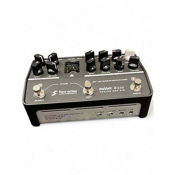 Used Two Notes AUDIO ENGINEERING Used Two Notes AUDIO ENGINEERING Revolt Bass Bass Effect Pedal