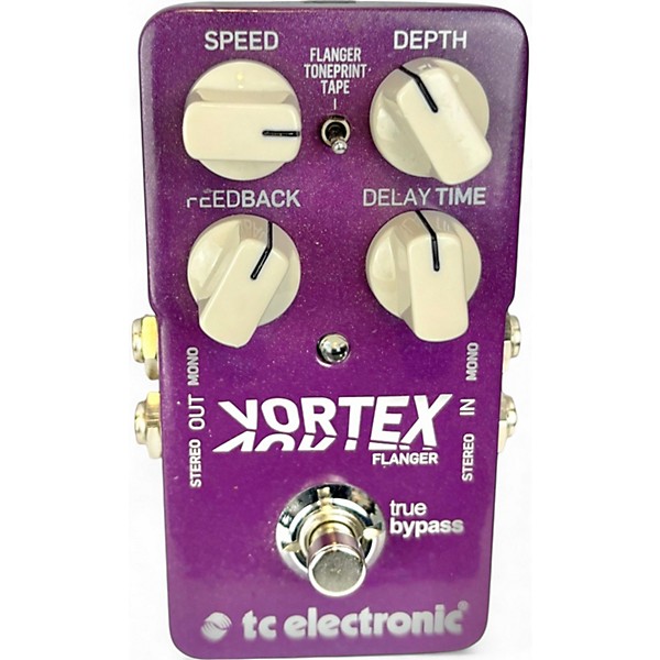 Used TC Electronic Vortex Flanger Effect Pedal