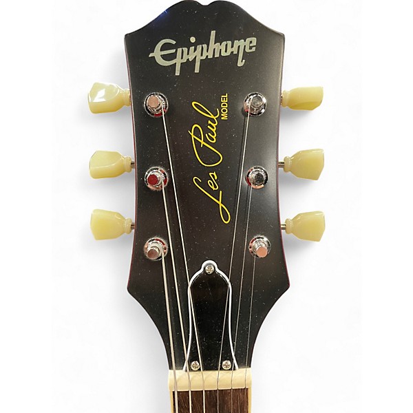Used Epiphone Kirk Hammett "Greeny" 1959 Les Paul Lemonburst Solid Body Electric Guitar