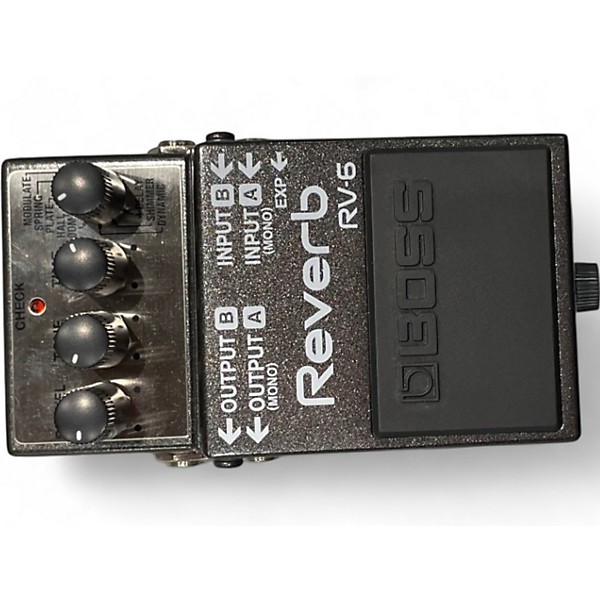 Used BOSS RV6 Digital Reverb Effect Pedal