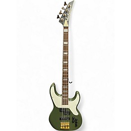 Used Jackson cbxnt iv concert bass military green Electric Bass Guitar