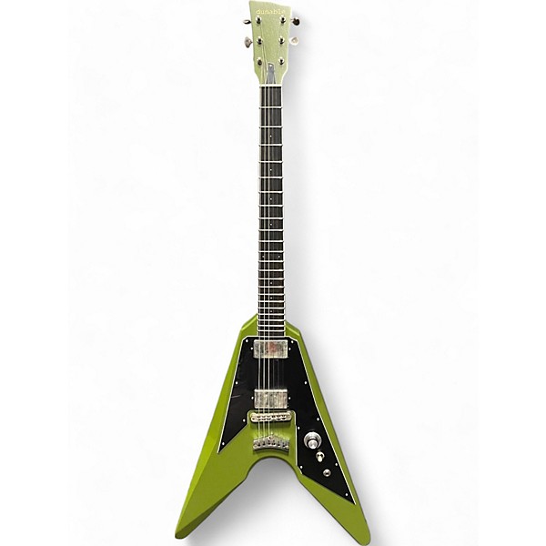 Used Dunable Guitars Asteroid USA Custom Shop Russian Muff Green Solid Body Electric Guitar