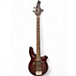 Used Ernie Ball Music Man Used Ernie Ball Music Man Bongo 4 String Burgundy Electric Bass Guitar thumbnail