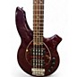 Used Ernie Ball Music Man Used Ernie Ball Music Man Bongo 4 String Burgundy Electric Bass Guitar