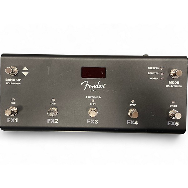 Used Fender GTX-7 Pedal