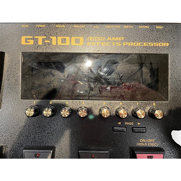 Used 2024 BOSS GT100 Effect Processor