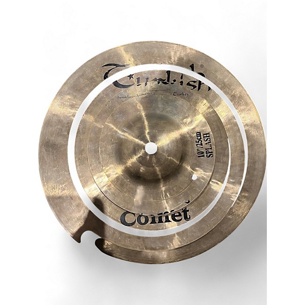 Used Turkish 10in Comet Spiral Splash Cymbal