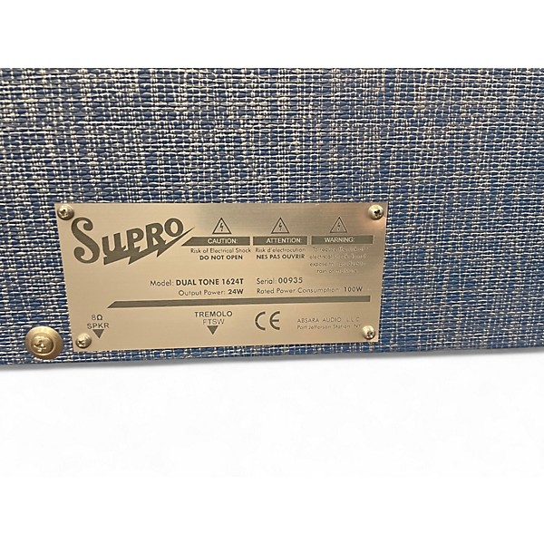 Used Supro Used Supro dual tone 1624t Guitar Combo Amp