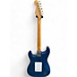 Used Fender Used 2007 Fender Deluxe Players Stratocaster Sapphire Blue Transparent Solid Body Electric Guitar