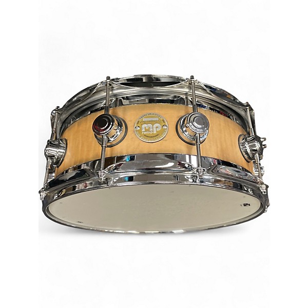 Used DW Used DW 6.5X14 Collector's Series FinishPly Snare Natural Drum