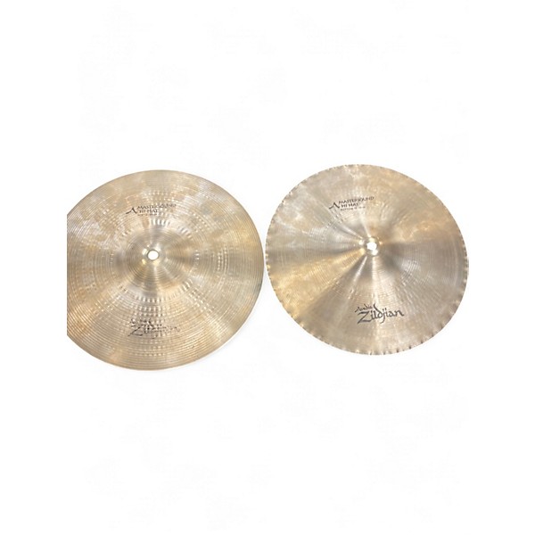 Used Zildjian Used Zildjian 13in A Mastersound Hi Hat Pair Cymbal