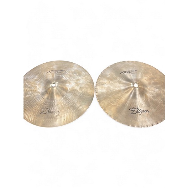 Used Zildjian Used Zildjian 13in A Mastersound Hi Hat Pair Cymbal