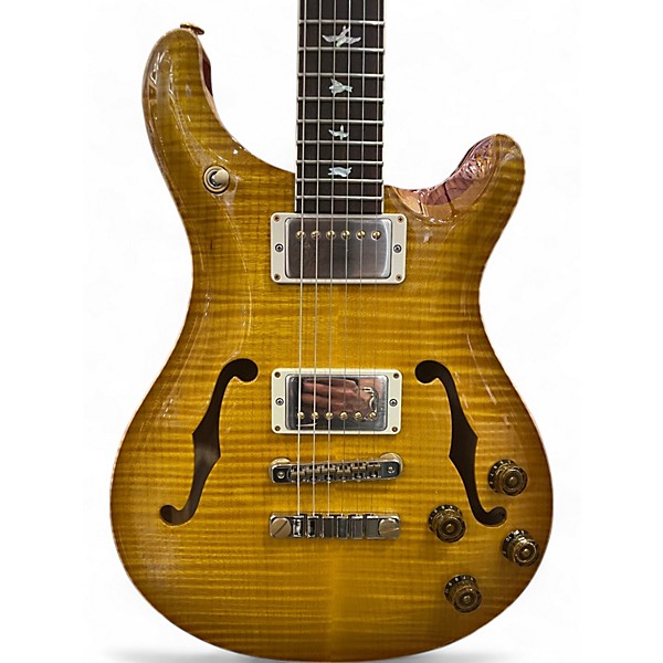 Used PRS Used 2021 PRS McCarty 594 Hollowbody II 10 Top w/Birds McCarty Sunburst Hollow Body Electric Guitar