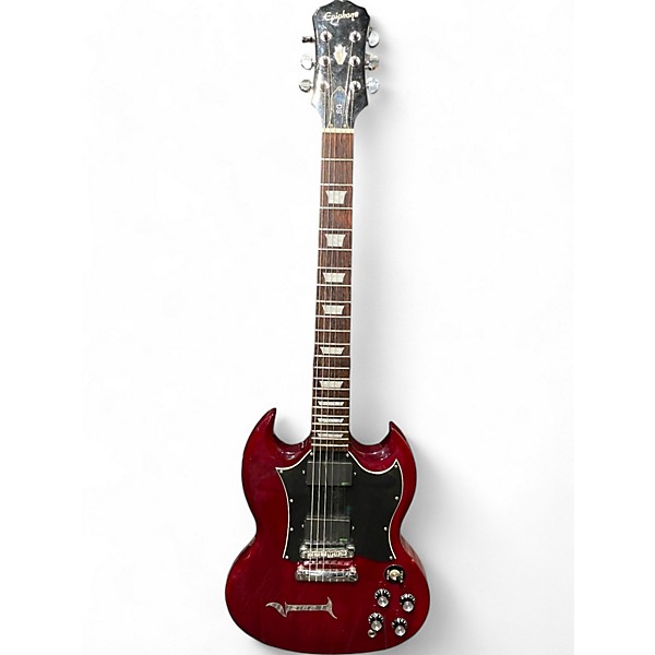 Used Epiphone Used Epiphone SG Standard Cherry Solid Body Electric Guitar