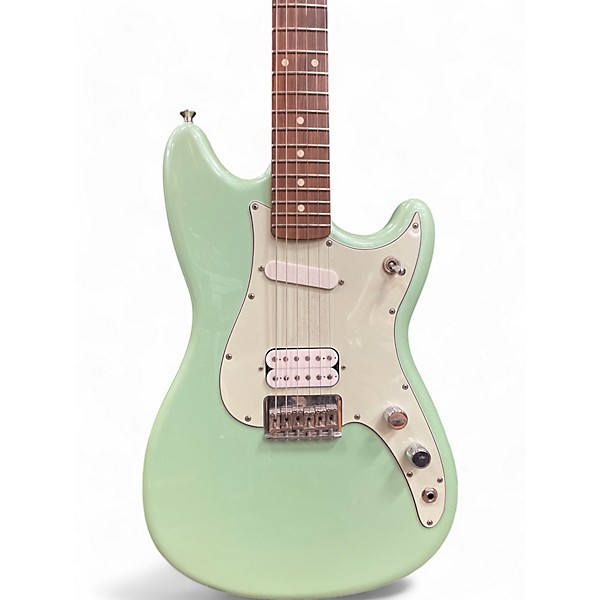 Used Fender Duo Sonic HS Seafoam Pearl Solid Body Electric Guitar