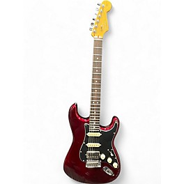 Used Fender Used Fender American Standard Stratocaster HSS Shawbucker Bordeaux Metallic Solid Body Electric Guitar