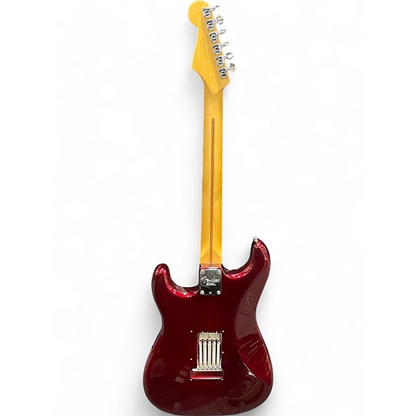 Used Fender Used Fender American Standard Stratocaster HSS Shawbucker Bordeaux Metallic Solid Body Electric Guitar