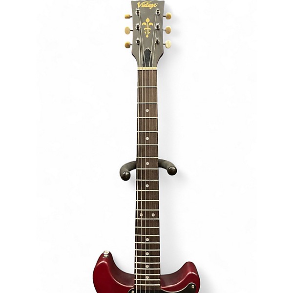 Used Vintage V130 DARK CHERRY Solid Body Electric Guitar