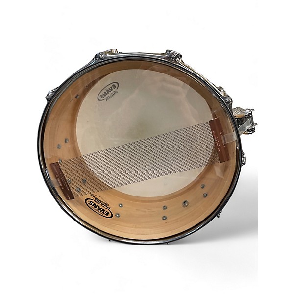 Used 2006 DW 5X14 Collector's Series Maple Snare Natural Drum