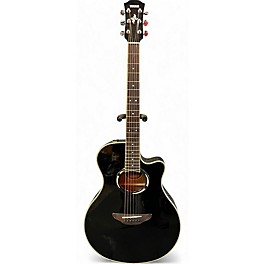 Used Yamaha Used Yamaha APX500III Black Acoustic Electric Guitar