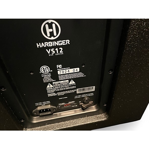 Used Harbinger VARI VS12 Powered Subwoofer