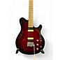 Used Ernie Ball Music Man Used Ernie Ball Music Man Axis Super Sport HH Red to Black Fade Solid Body Electric Guitar