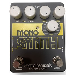 Used Electro-Harmonix Guitar Mono Synth Effect Pedal