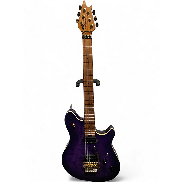 Used EVH Wolfgang Special Purple Solid Body Electric Guitar