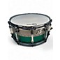 Used Pork Pie 14X6.5 ALUMINUM MAPLE Green Drum