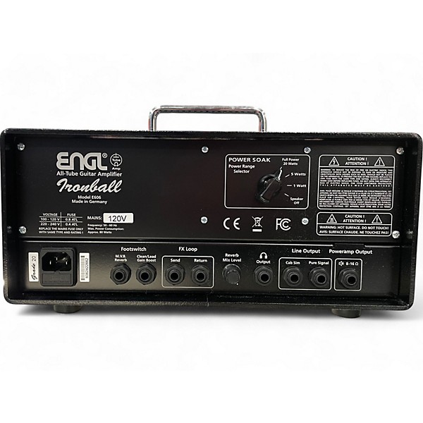 Used ENGL Used ENGL Type E606 Tube Guitar Amp Head