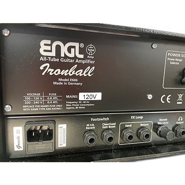 Used ENGL Used ENGL Type E606 Tube Guitar Amp Head