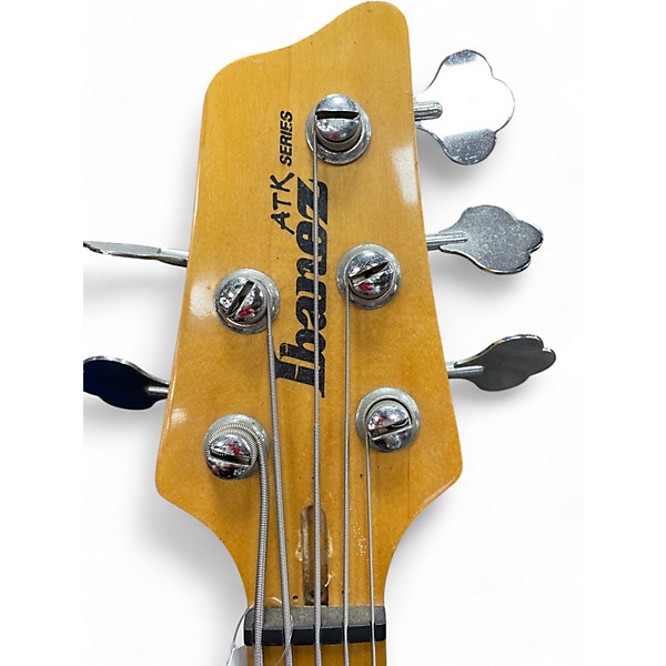 Used Ibanez ATK305 Natural Electric Bass Guitar