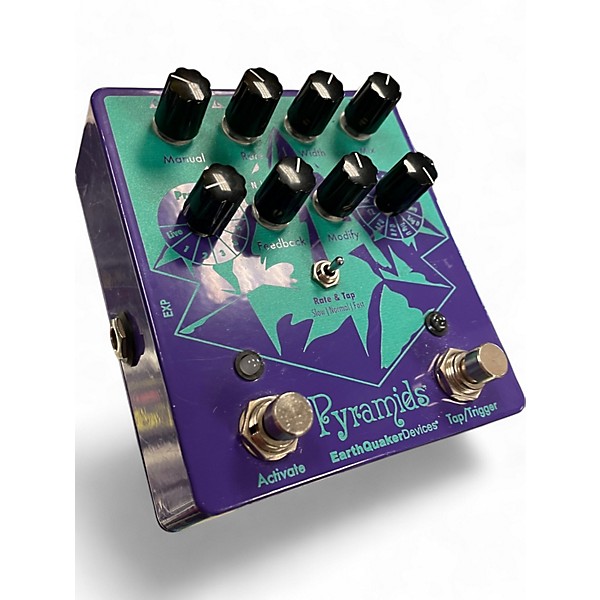 Used EarthQuaker Devices Used EarthQuaker Devices Pyramids Stereo Flanging Device Effect Pedal